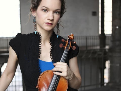 Violinist Hilary Hahn